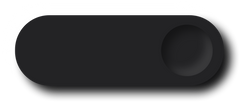 3D Neomorphic Dark Switch Debossed